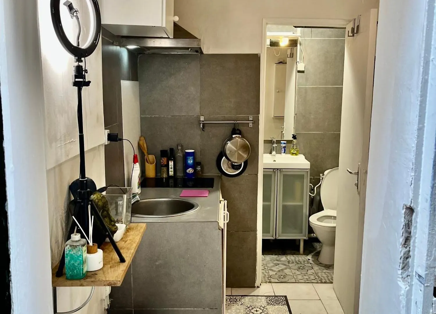 Studio Centre Paris Calme Cosy צרפת